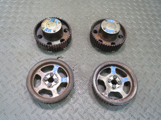 90-96 Nissan Z32 300ZX VG30DE Set of 4 Engine Camshaft Gear Sprocket OEM