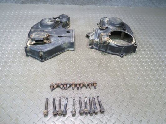 90-96 Nissan Z32 300ZX VG30DE NA Engine Upper Timing Belt Cover Panel Set OEM