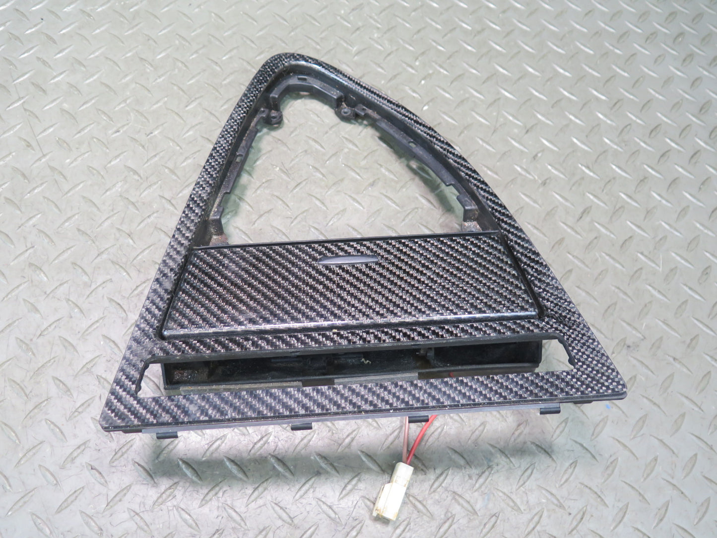 06-10 BMW E63 E64 M6 Dash Console Interior Carbon Fiber Trim Bezel Panel Set