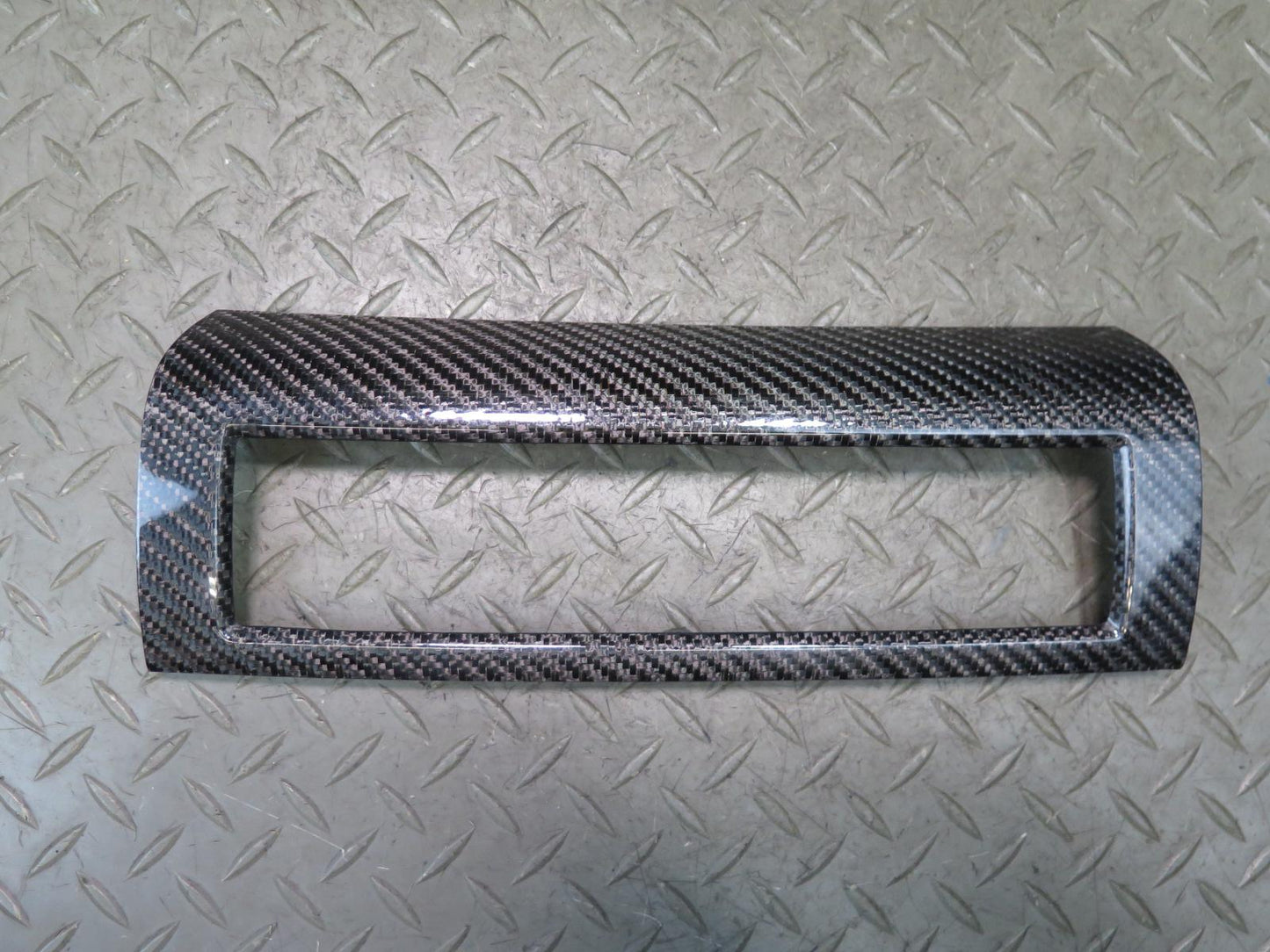 06-10 BMW E63 E64 M6 Dash Console Interior Carbon Fiber Trim Bezel Panel Set