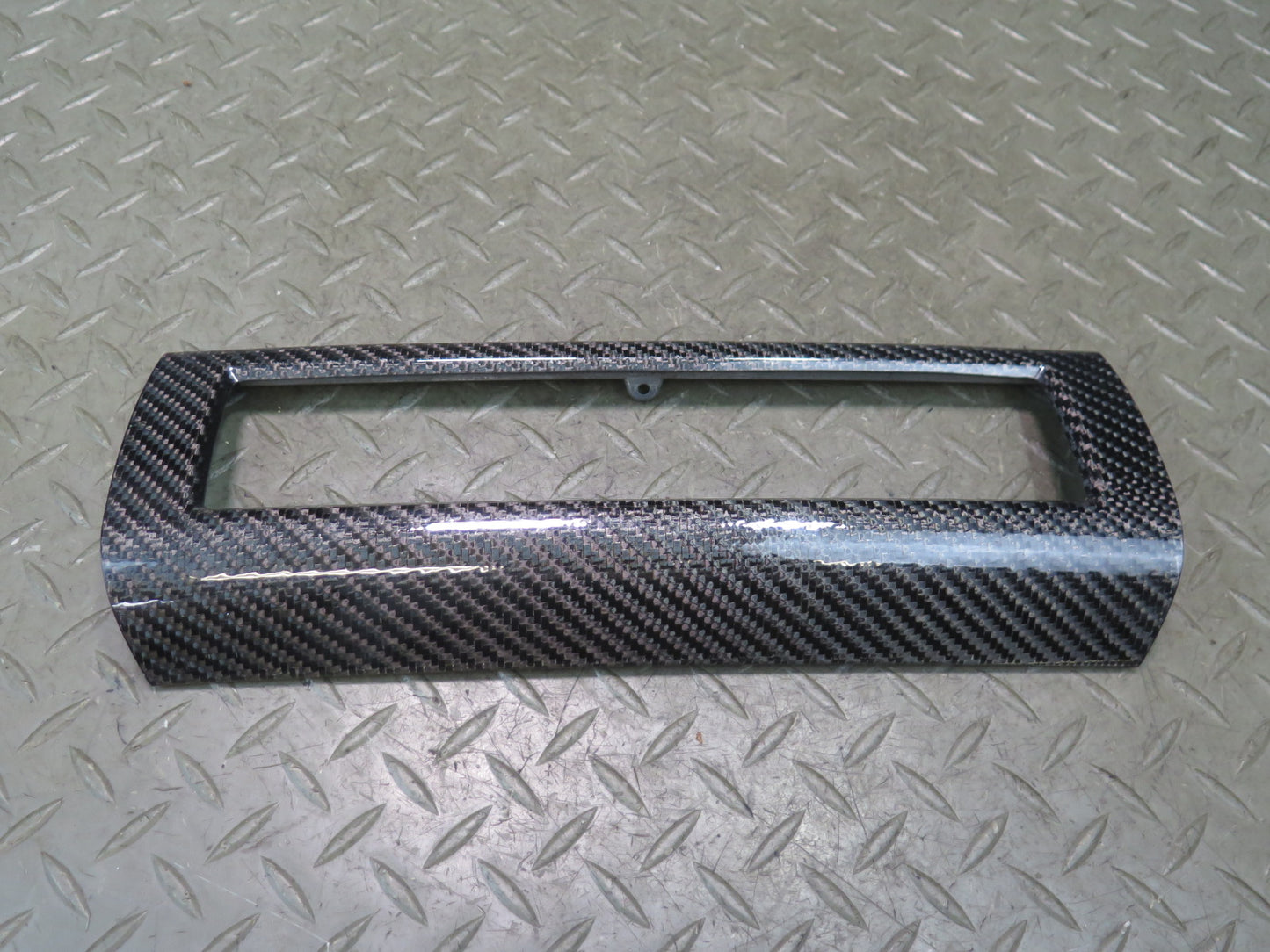 06-10 BMW E63 E64 M6 Dash Console Interior Carbon Fiber Trim Bezel Panel Set