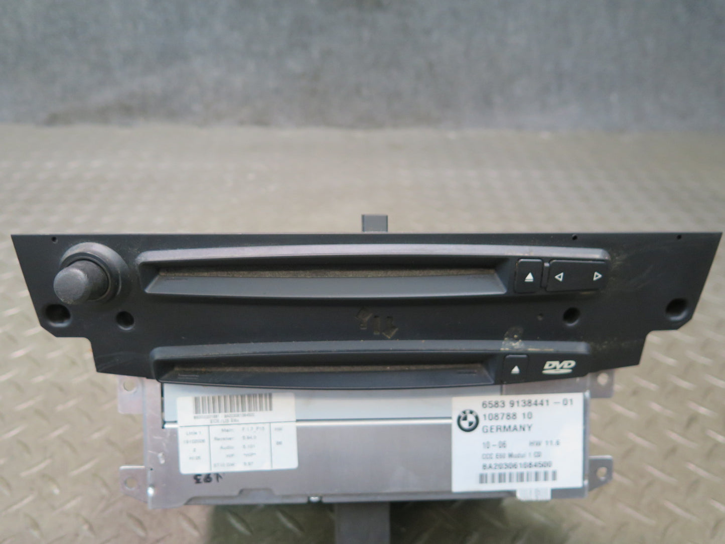2007 BMW E64 E63 M6 CCC GPS Navi Radio CD Player Recievr Head Unit 9138441