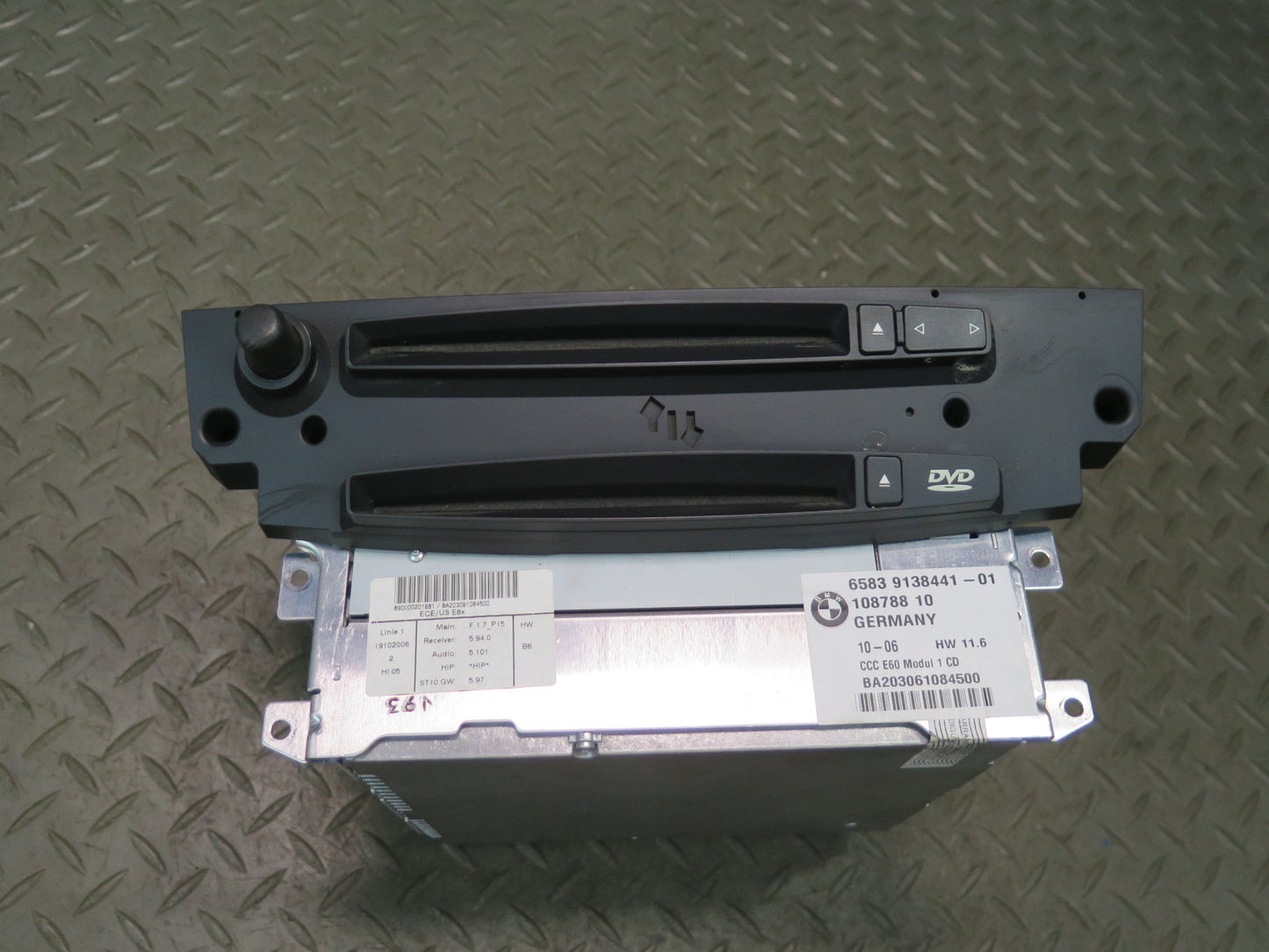 2007 BMW E64 E63 M6 CCC GPS Navi Radio CD Player Recievr Head Unit 9138441