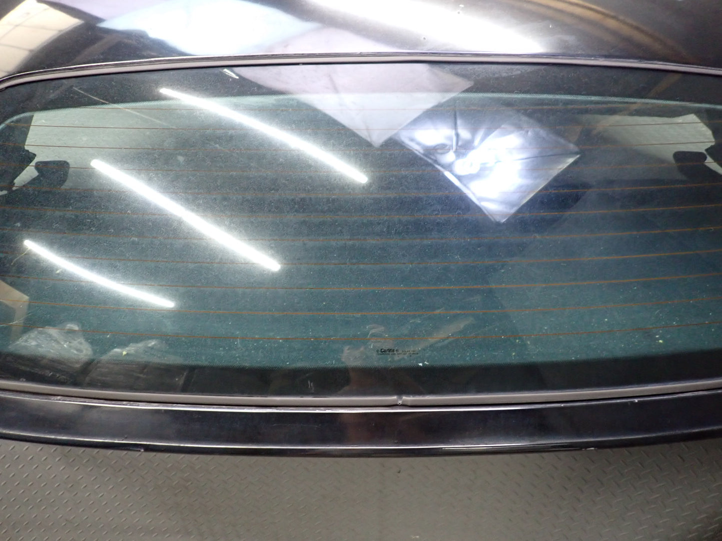 02-05 Ford Thunderbird Convertible Hard TOP Roof Panel Glass Assy Black OEM