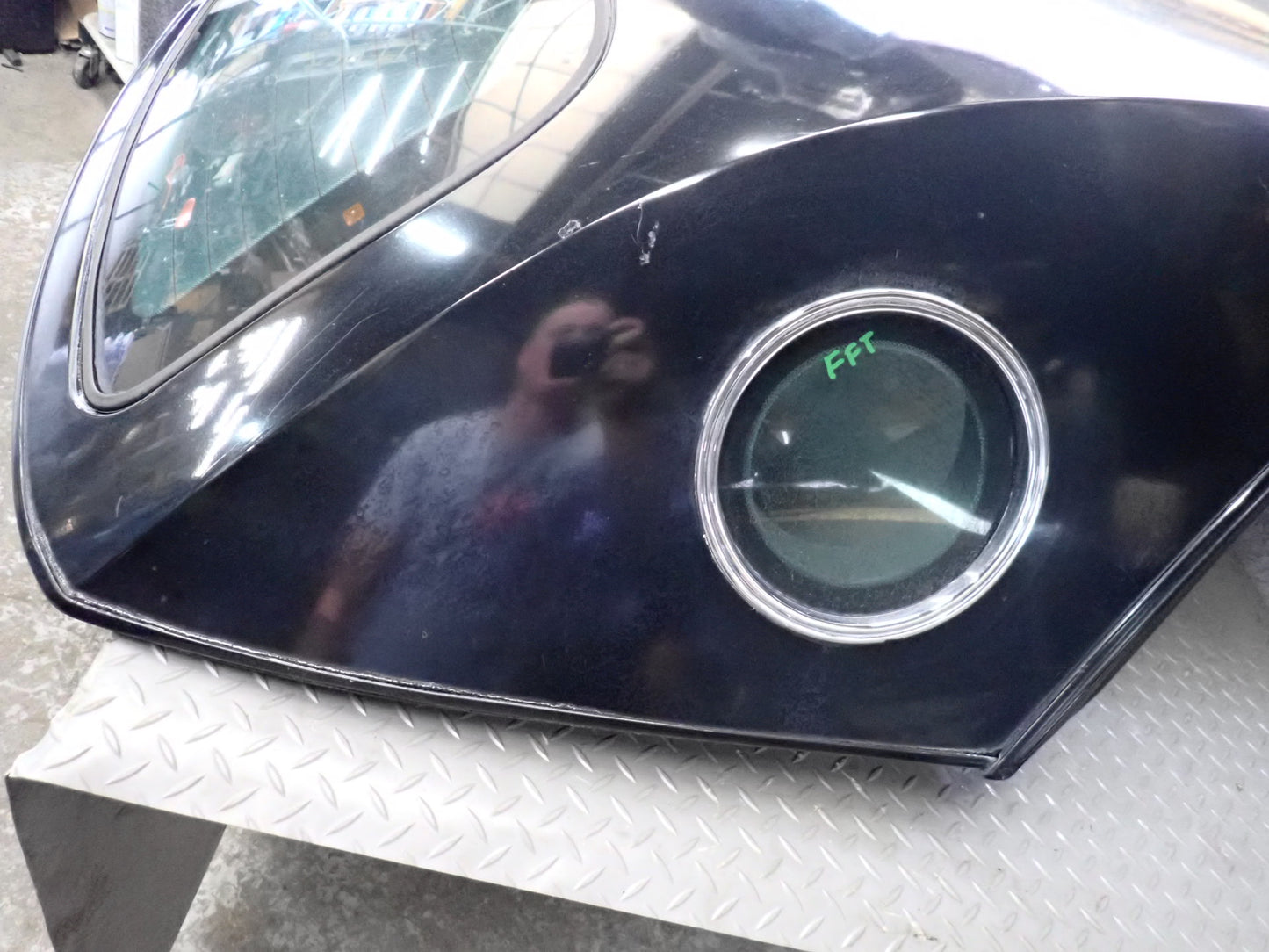 02-05 Ford Thunderbird Convertible Hard TOP Roof Panel Glass Assy Black OEM