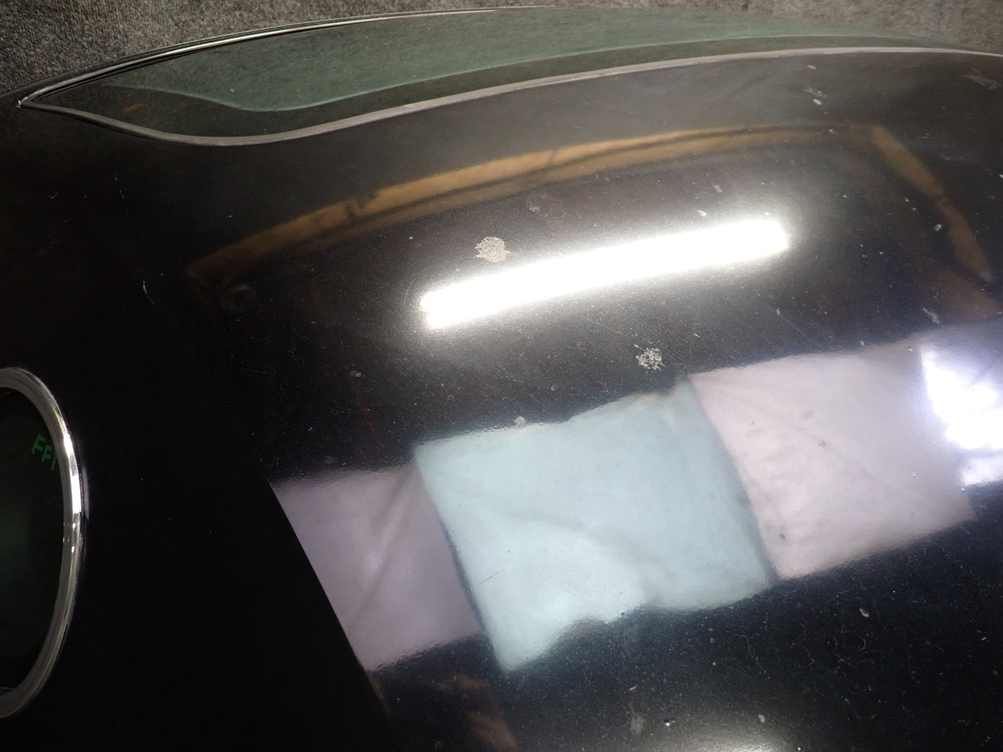 02-05 Ford Thunderbird Convertible Hard TOP Roof Panel Glass Assy Black OEM