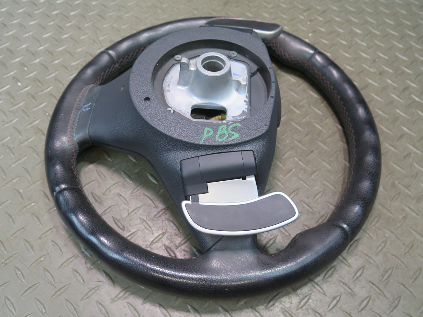 2006-2010 BMW E64 E63 M6 Leather Sport Steering Wheel w SMG Paddles