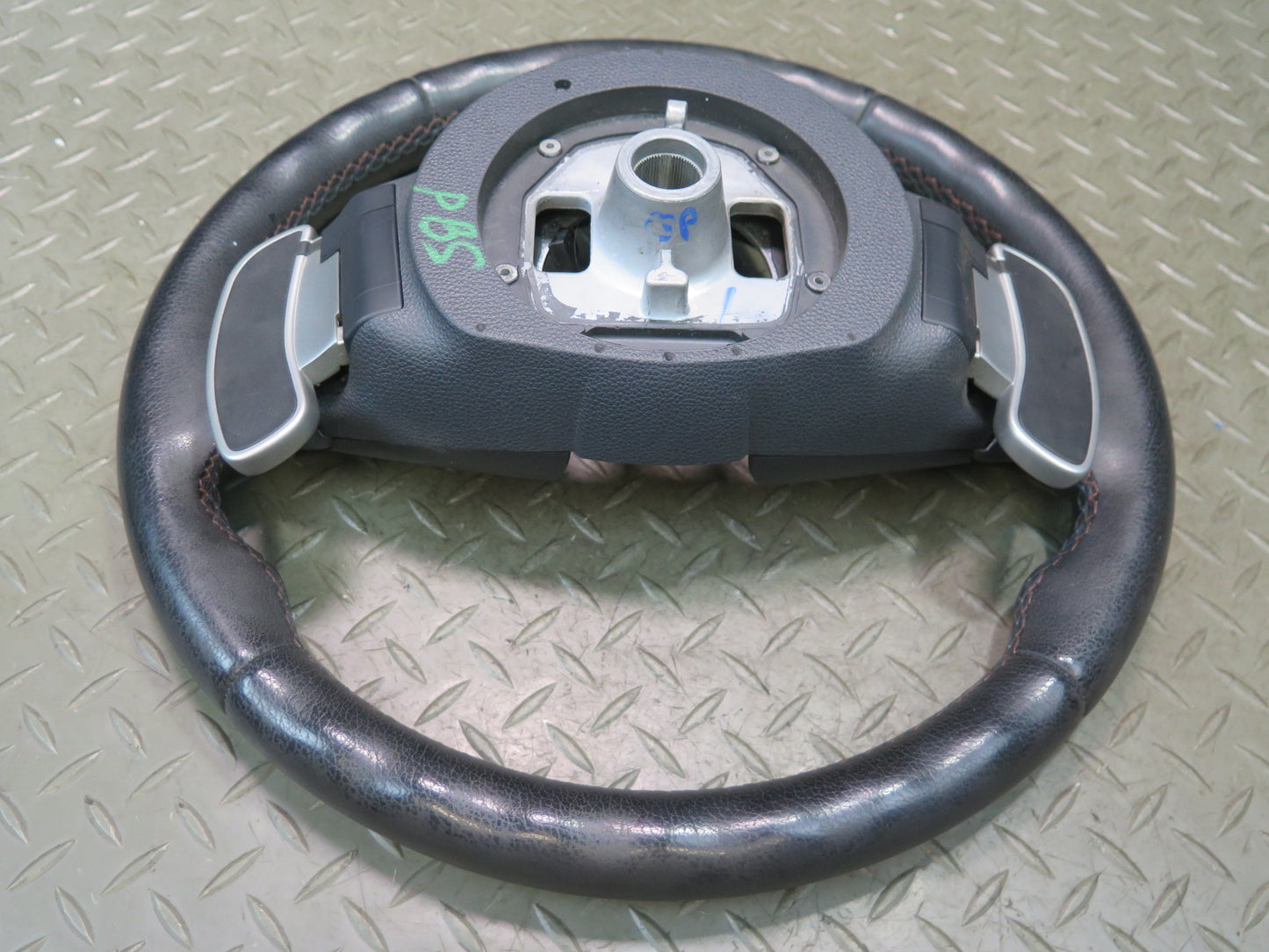2006-2010 BMW E64 E63 M6 Leather Sport Steering Wheel w SMG Paddles