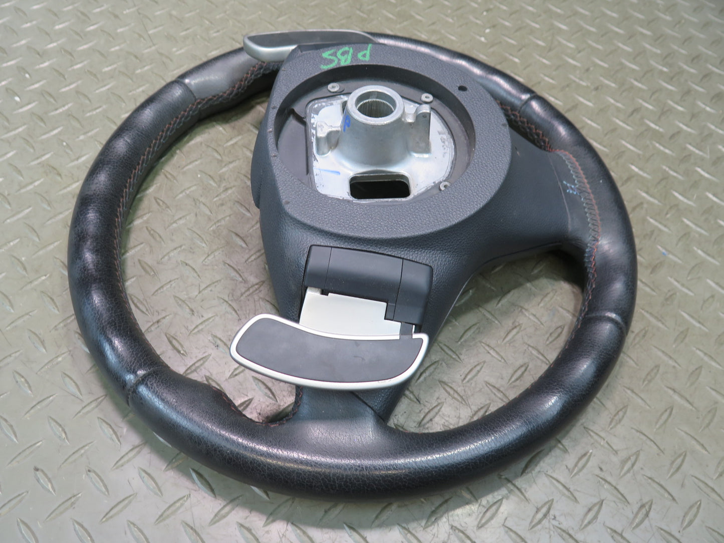 2006-2010 BMW E64 E63 M6 Leather Sport Steering Wheel w SMG Paddles