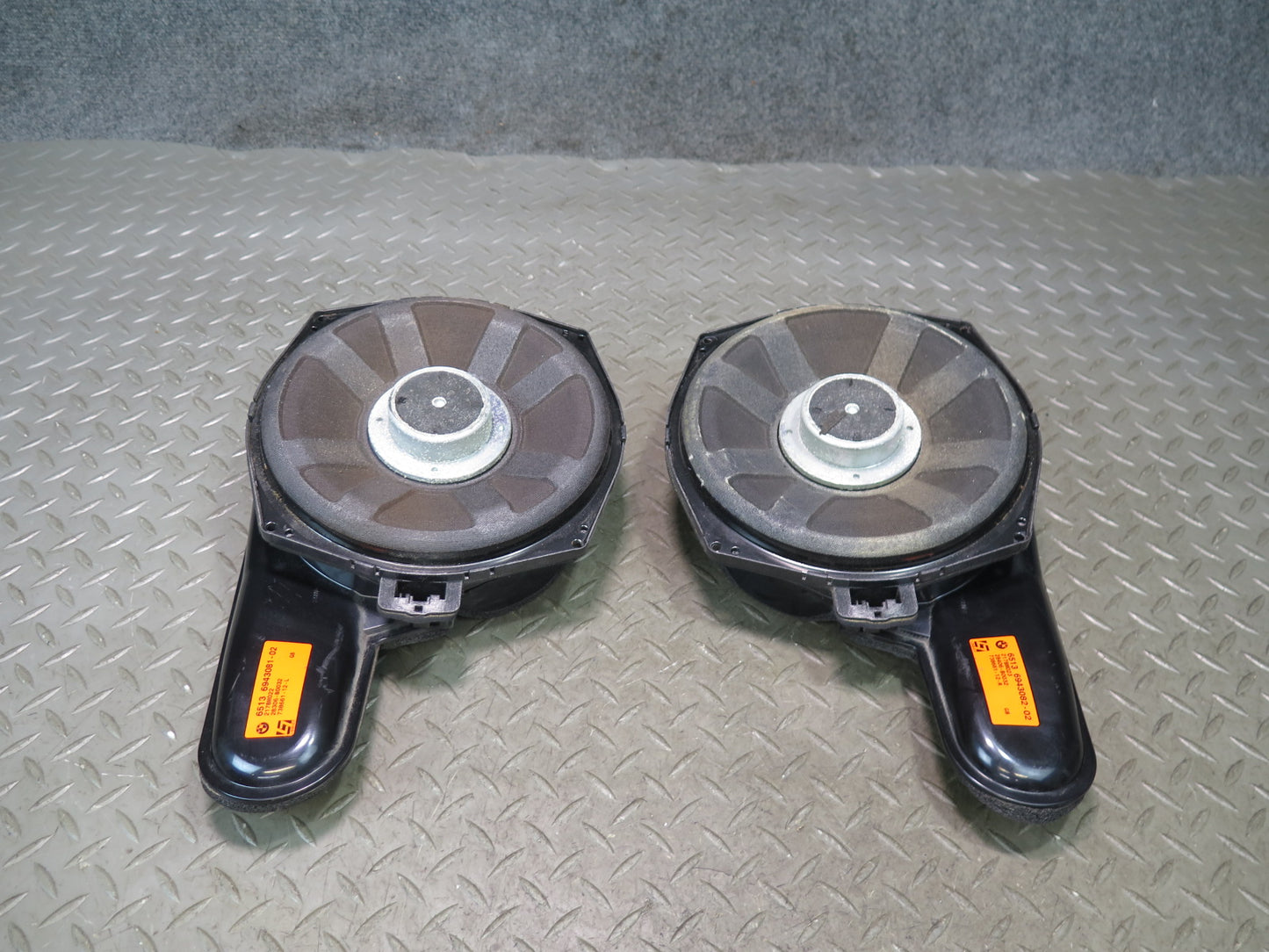 2006-2010 BMW E63 E64 M6 Left & Right TOP Hi-fi Subwoofer Speaker Set of 2