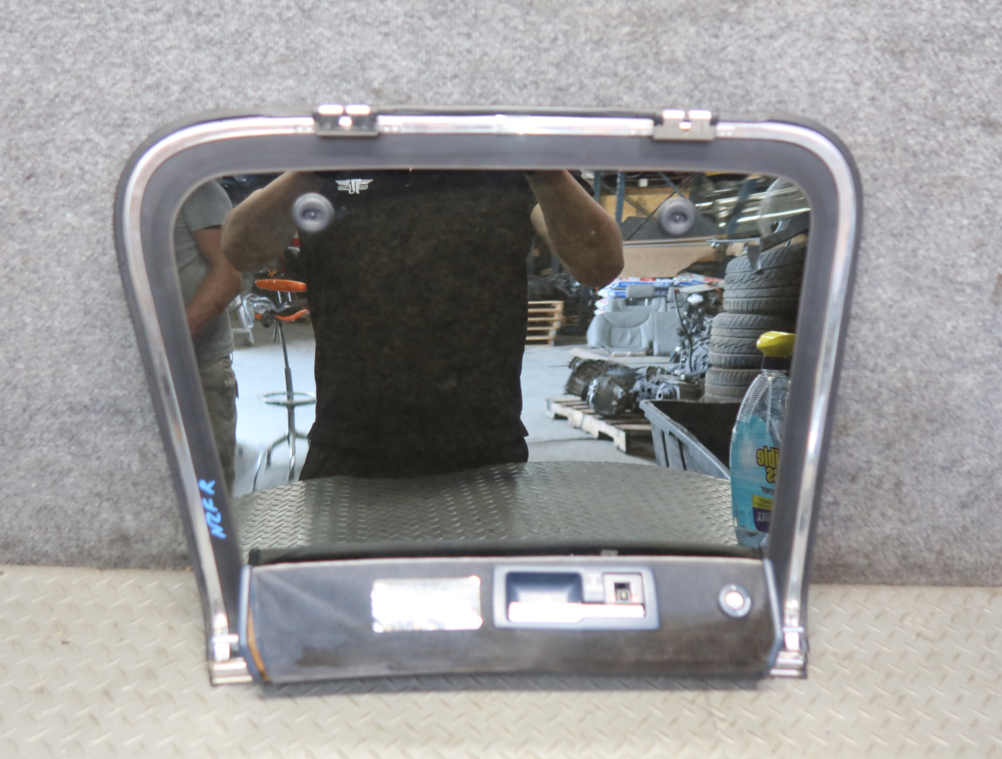 85-89 Nissan Z31 300ZX 2+0 Right T-top Roof Glass Panel w Lock Latch & Trim OEM