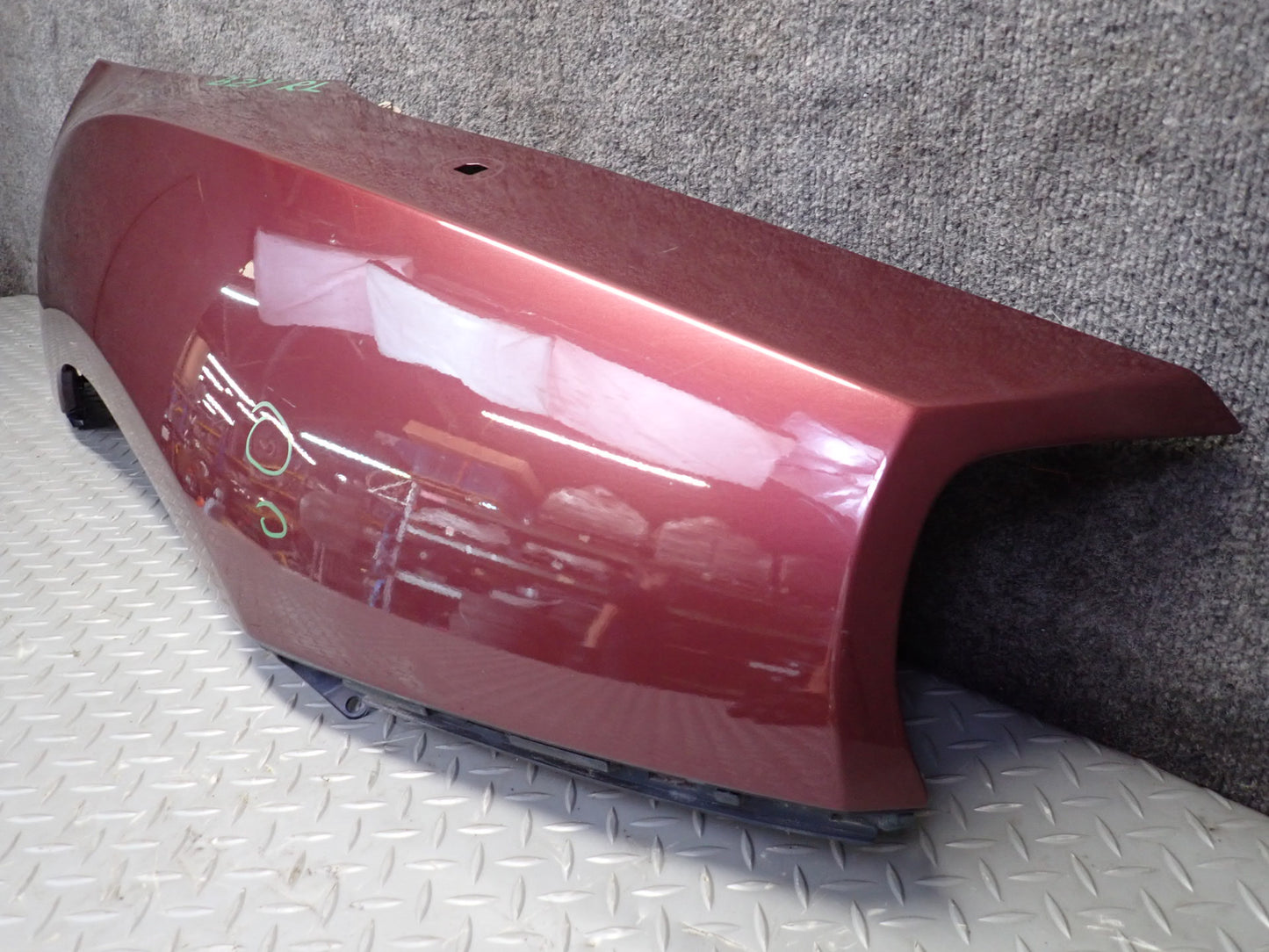 03-08 BMW E85 Z4 Rear Left Quarter Fender Shell Cover Panel Merlot RED OEM