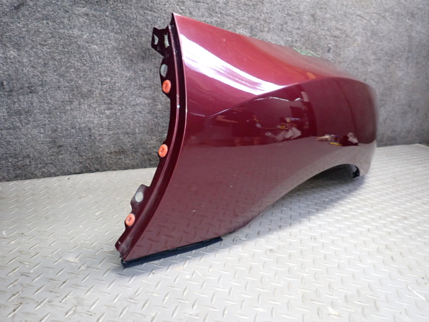 03-08 BMW E85 Z4 Rear Left Quarter Fender Shell Cover Panel Merlot RED OEM