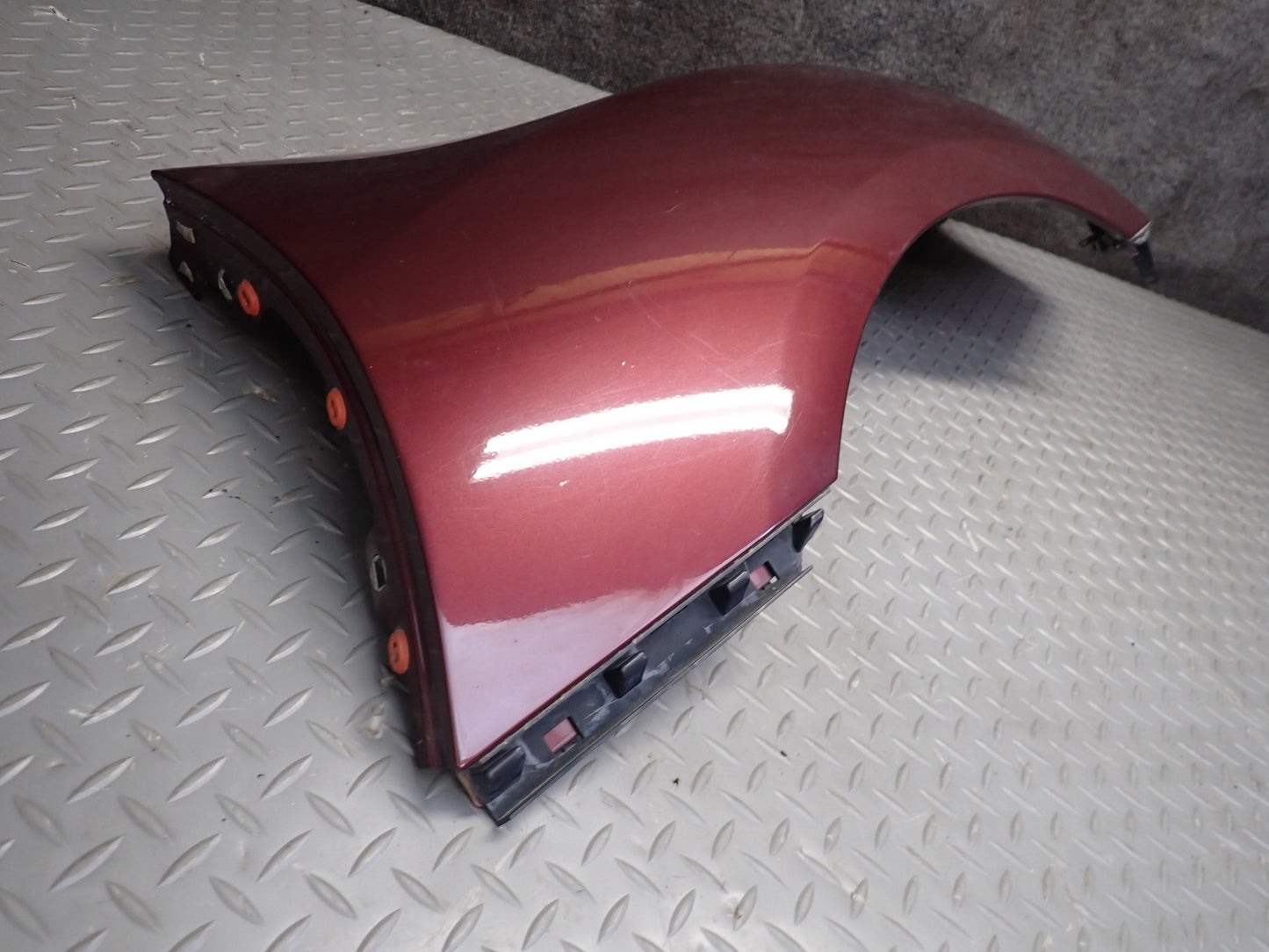 03-08 BMW E85 Z4 Rear Left Quarter Fender Shell Cover Panel Merlot RED OEM