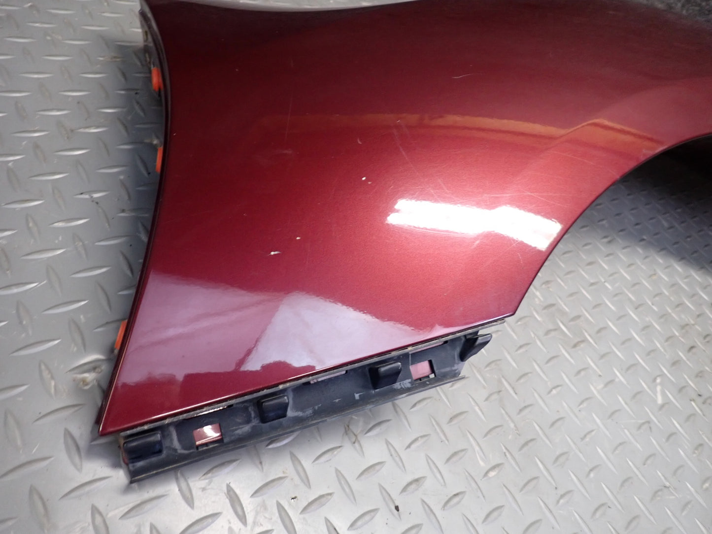 03-08 BMW E85 Z4 Rear Left Quarter Fender Shell Cover Panel Merlot RED OEM