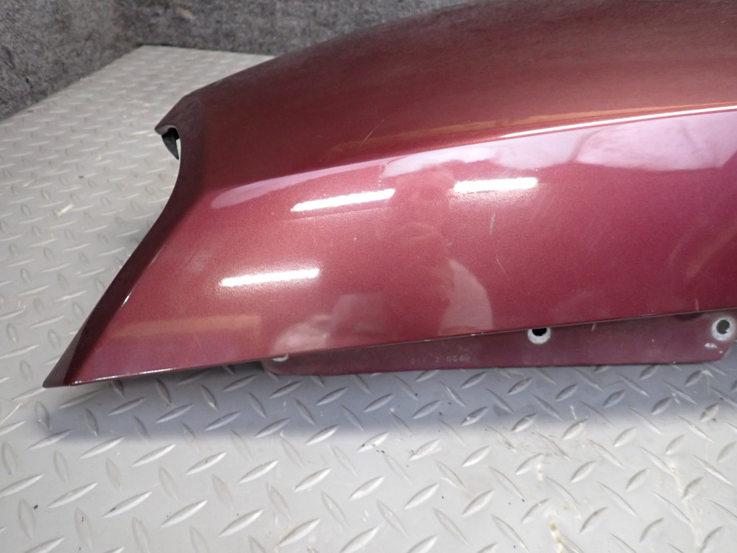 03-08 BMW E85 Z4 Rear Left Quarter Fender Shell Cover Panel Merlot RED OEM