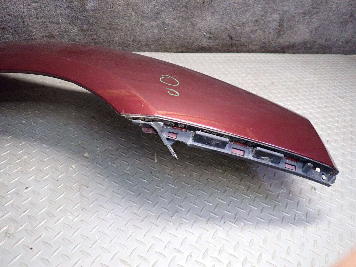 03-08 BMW E85 Z4 Rear Left Quarter Fender Shell Cover Panel Merlot RED OEM