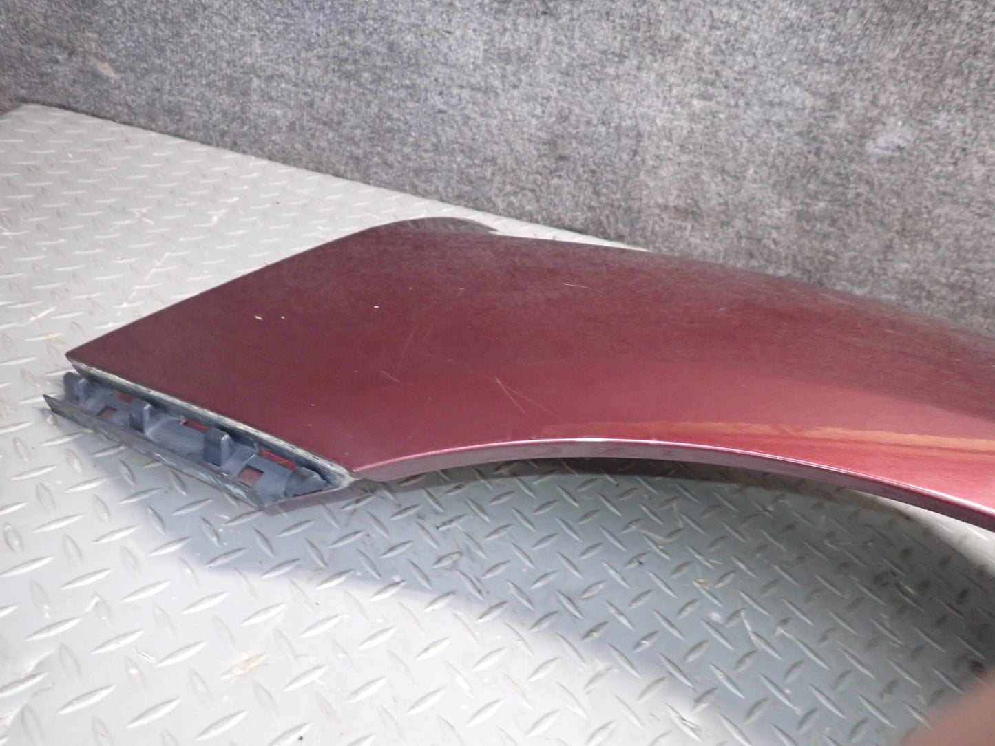 03-08 BMW E85 Z4 Rear Left Quarter Fender Shell Cover Panel Merlot RED OEM