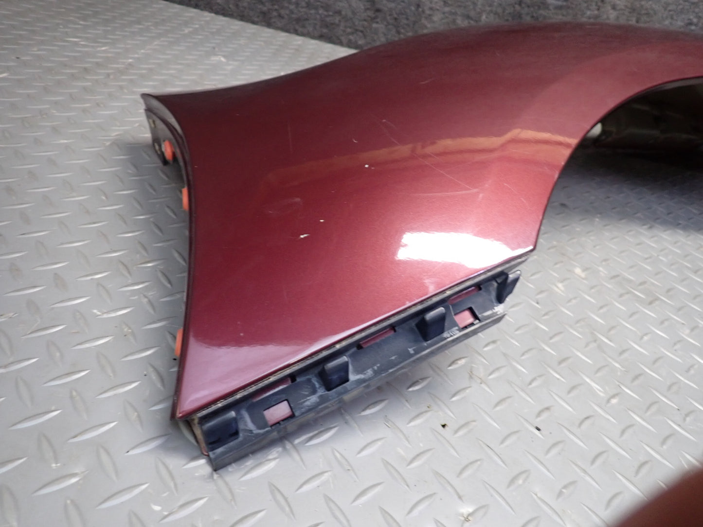 03-08 BMW E85 Z4 Rear Left Quarter Fender Shell Cover Panel Merlot RED OEM