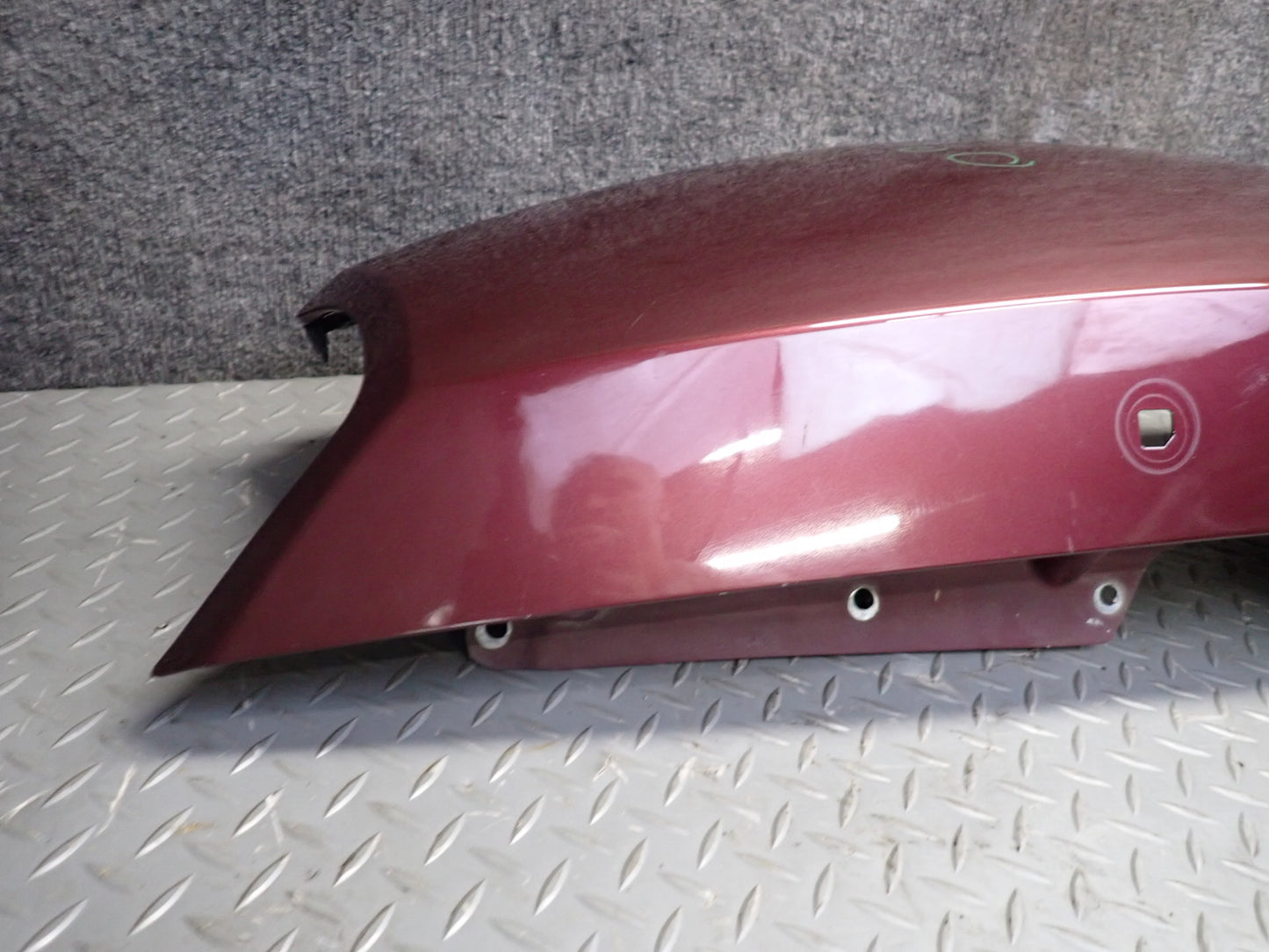 03-08 BMW E85 Z4 Rear Left Quarter Fender Shell Cover Panel Merlot RED OEM