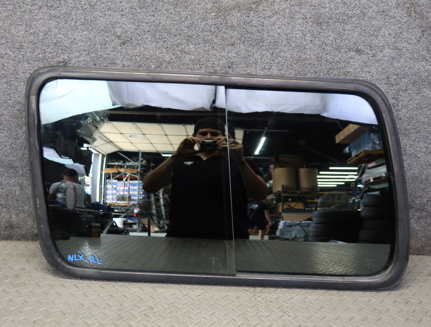 1996-1997 Lexus FZJ80L LX450 Rear Left Quarter Glass Window