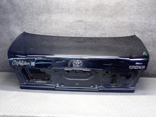 99-01 Toyota Crown JZS175 Rear Trunk Deck Lid Shell Cover Panel Black OEM
