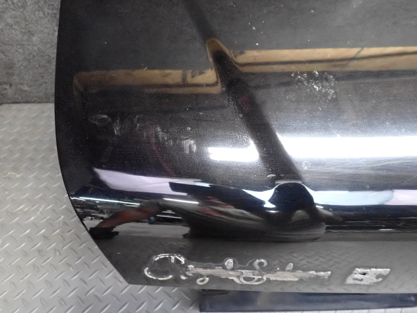 99-01 Toyota Crown JZS175 Rear Trunk Deck Lid Shell Cover Panel Black OEM