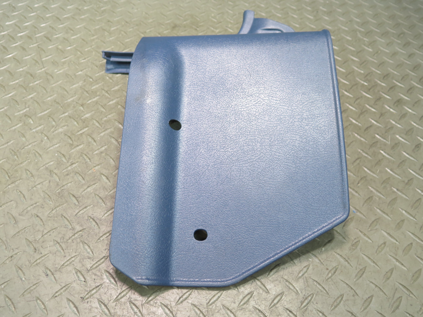 84-89 Nissan Z31 300ZX Front Left & Right Lower Kick Trim Cover Panel Blue OEM