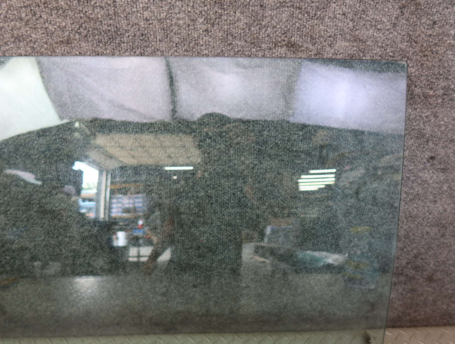73-89 Mercedes R107 Convertible Front Left Driver Door Glass Window OEM