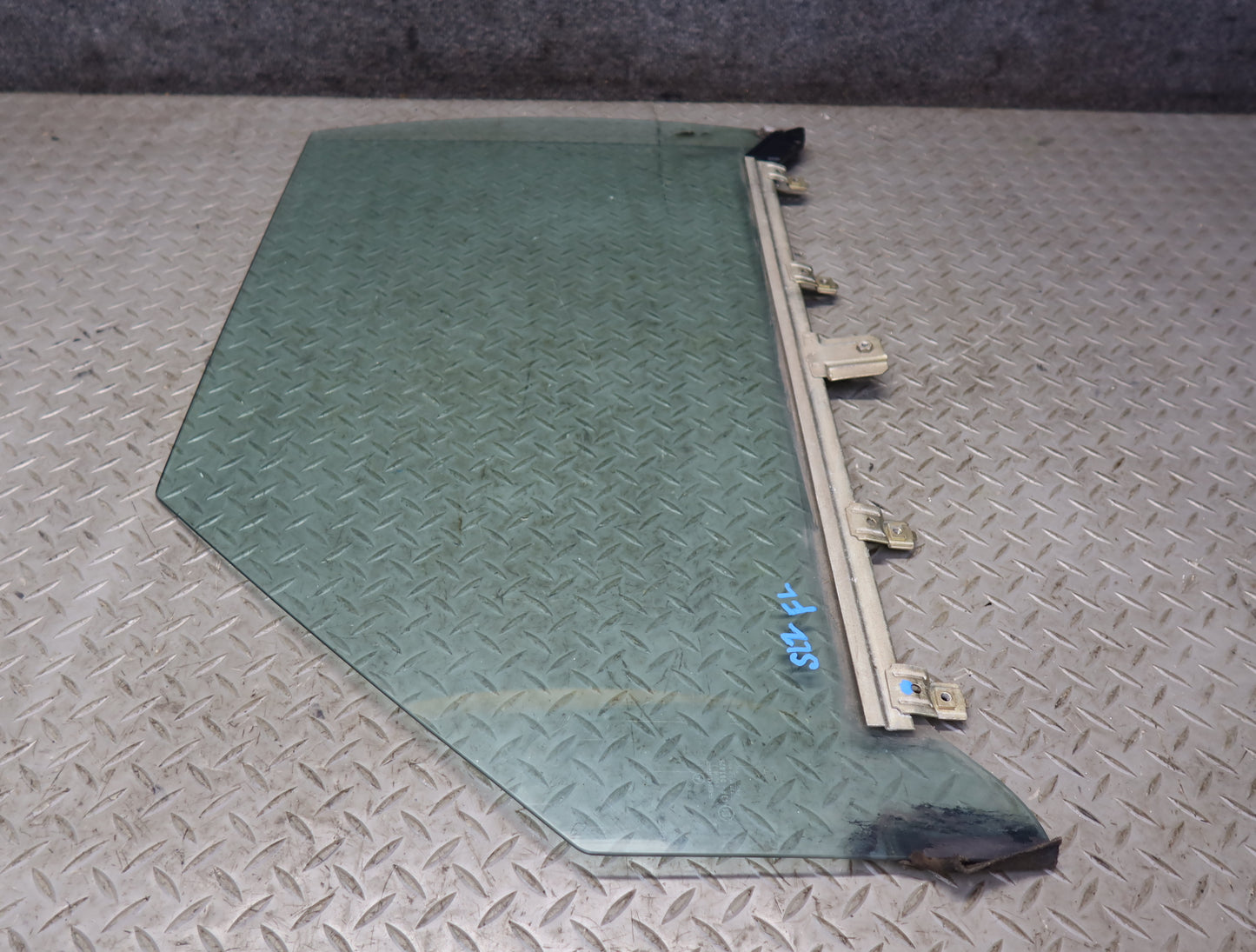 73-89 Mercedes R107 Convertible Front Left Driver Door Glass Window OEM