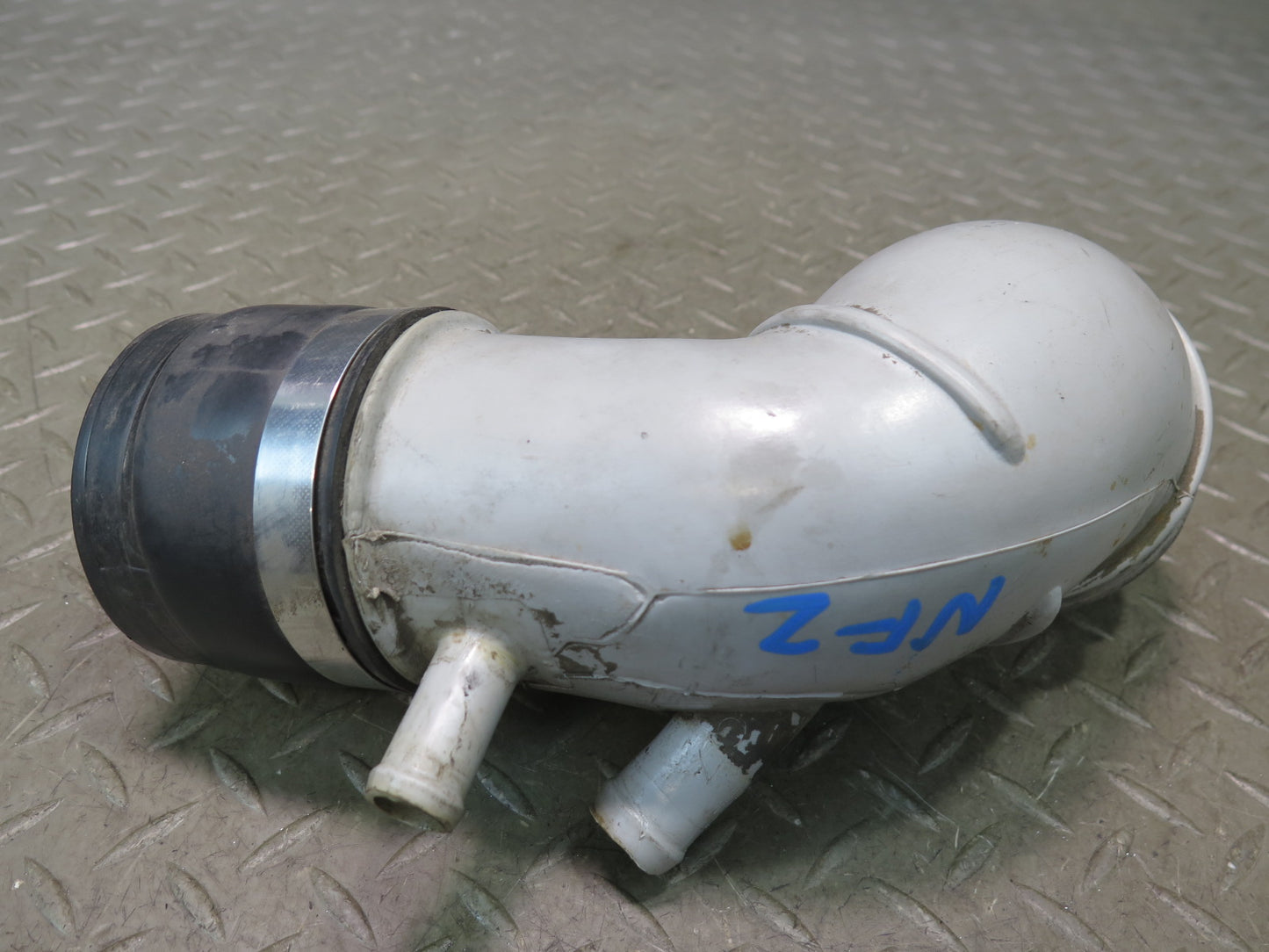 87-89 Nissan Z31 300ZX NA Hard Plastic Air Intake Duct Tube OEM