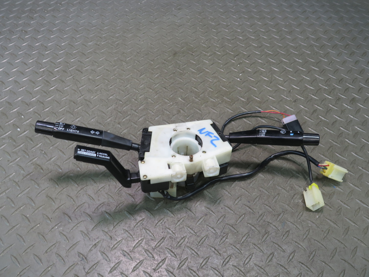 84-86 Nissan Z31 300ZX Steering Column Turn Signal Wiper Cruise Multi Switch OEM