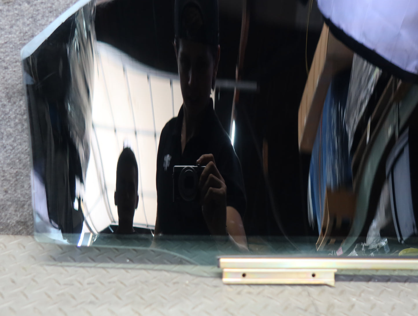 99-01 Toyota Crown JZS175 Rear Left Door Glass Window Tinted OEM