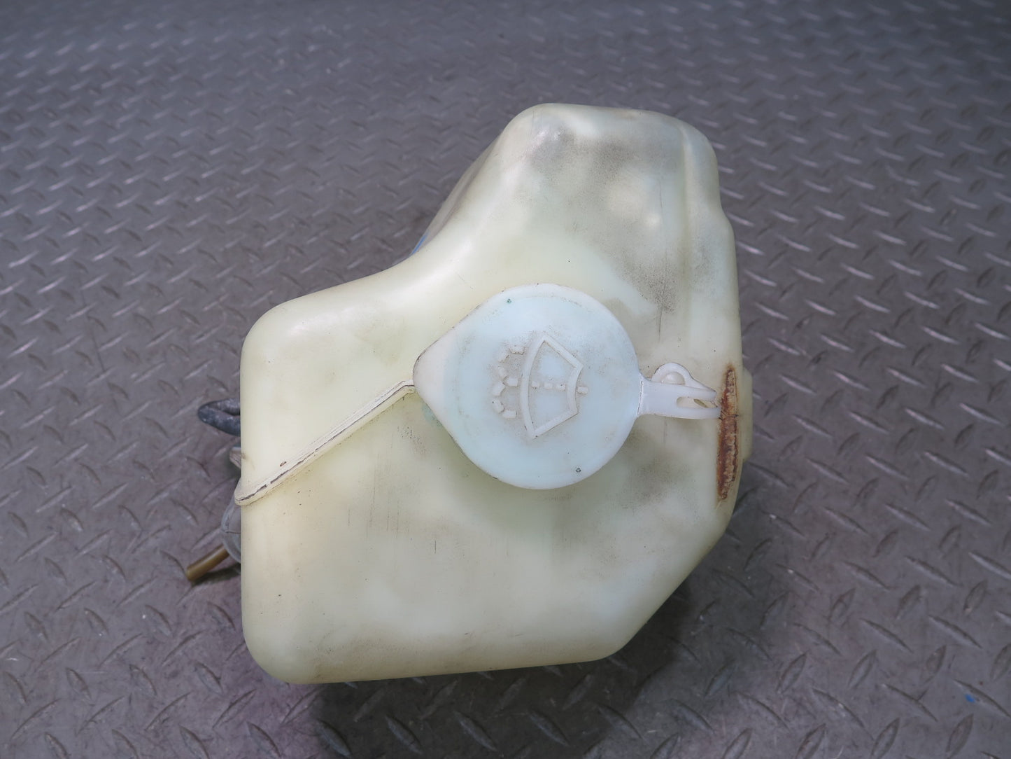 84-86 Nissan Z31 300ZX Windshield Washer Fluid Reservoir Tank w Pump OEM