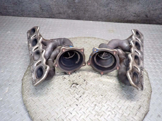 2011-2014 Porsche Cayenne 958 4.8L NA Left & Right Exhaust Manifold Set of 2