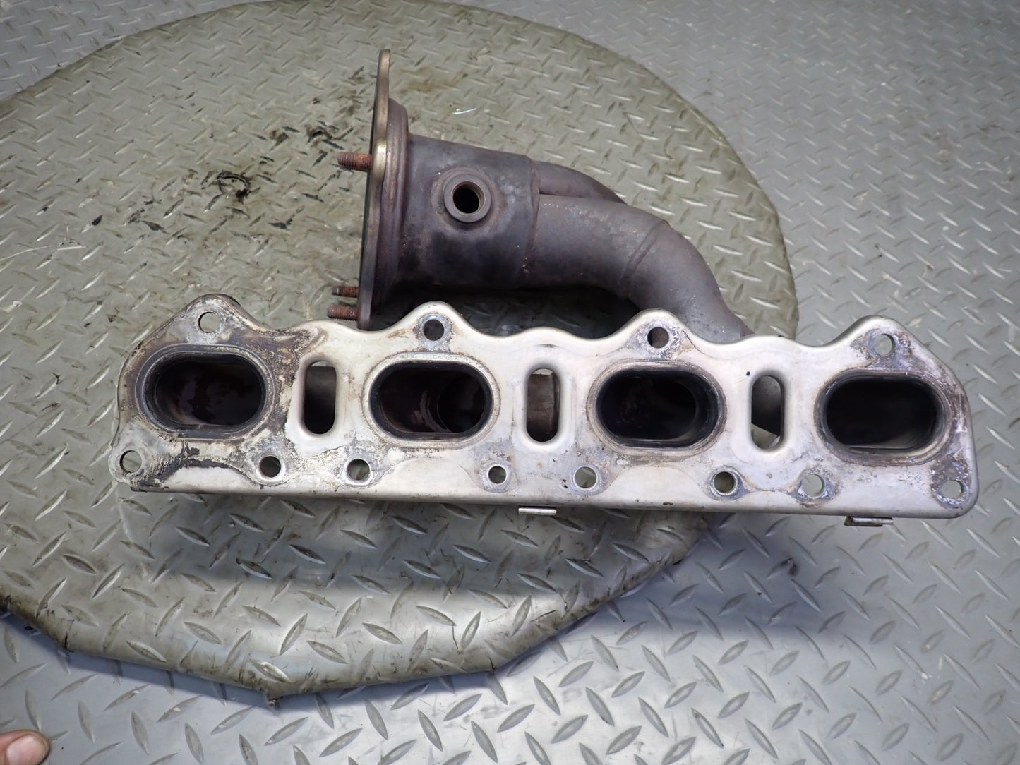 2011-2014 Porsche Cayenne 958 4.8L NA Left & Right Exhaust Manifold Set of 2