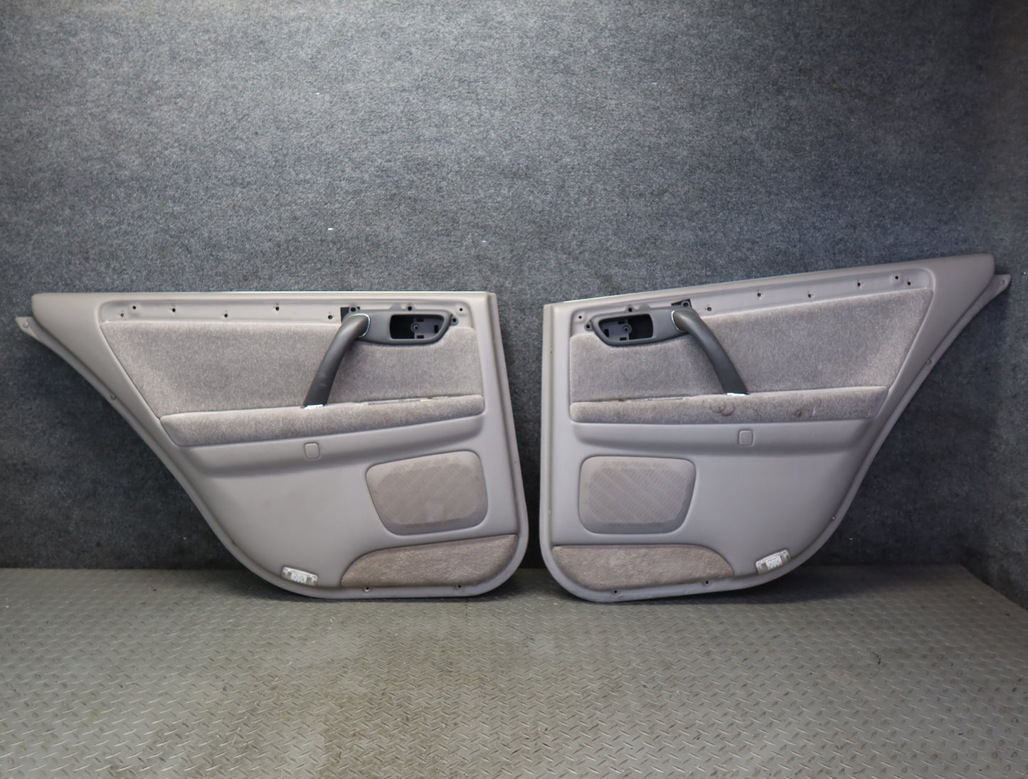 99-01 Toyota Crown JZS175 Rear Door Interior Trim Cover Panel Gray OEM