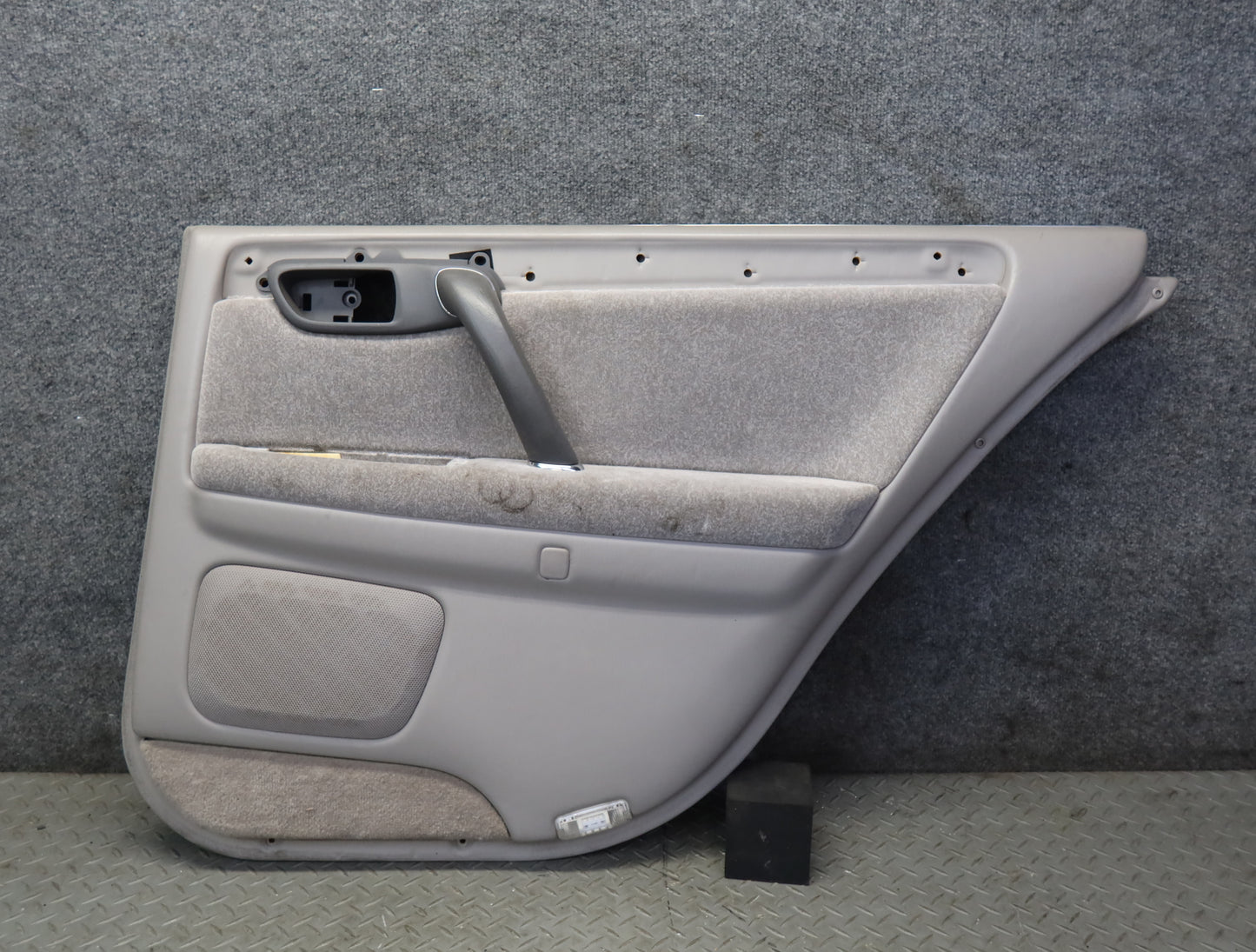 99-01 Toyota Crown JZS175 Rear Door Interior Trim Cover Panel Gray OEM