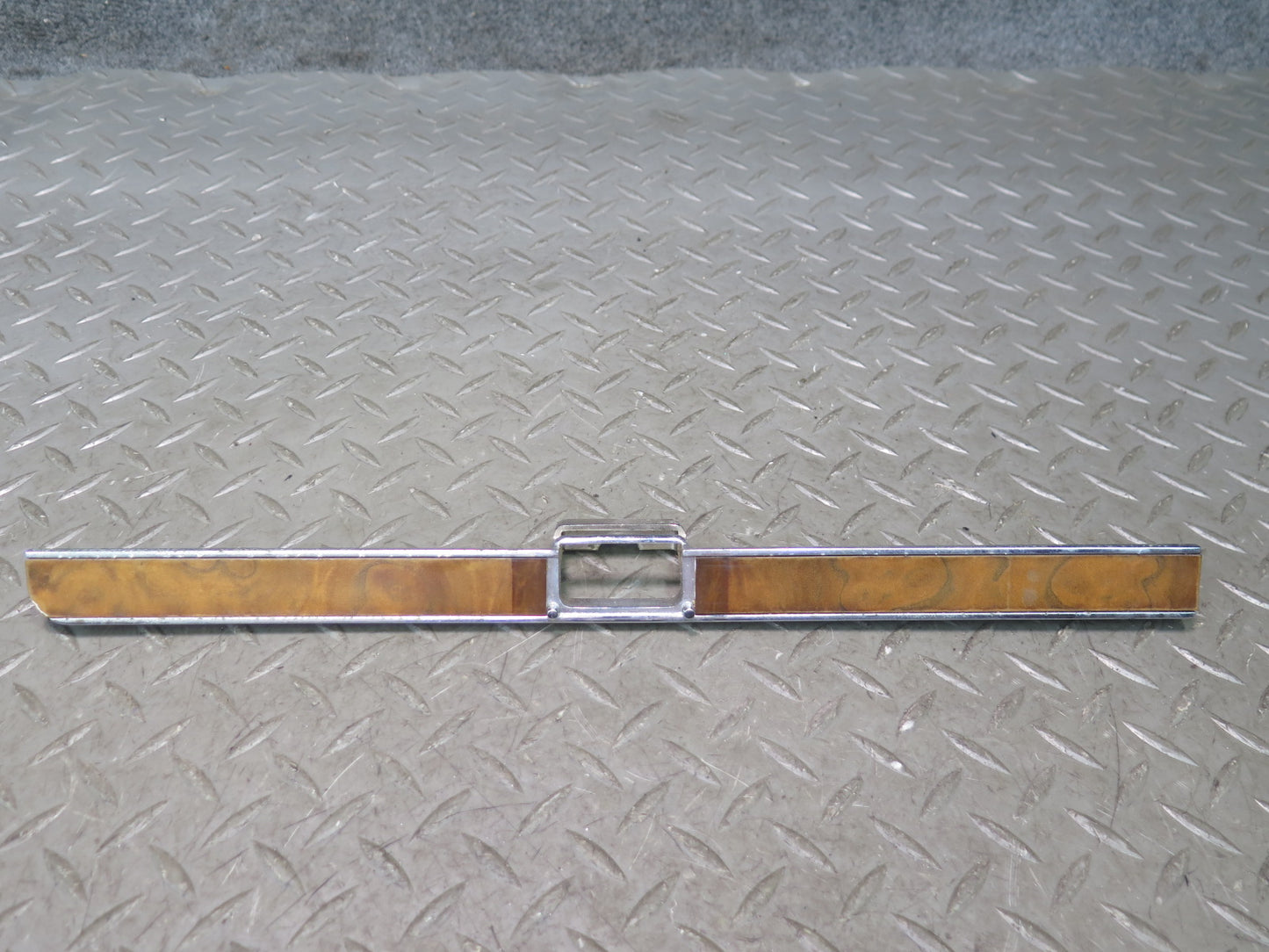 73-89 Mercedes R107 Set of 4 Interior Dash Wood Trim Cover Panel Bezel OEM