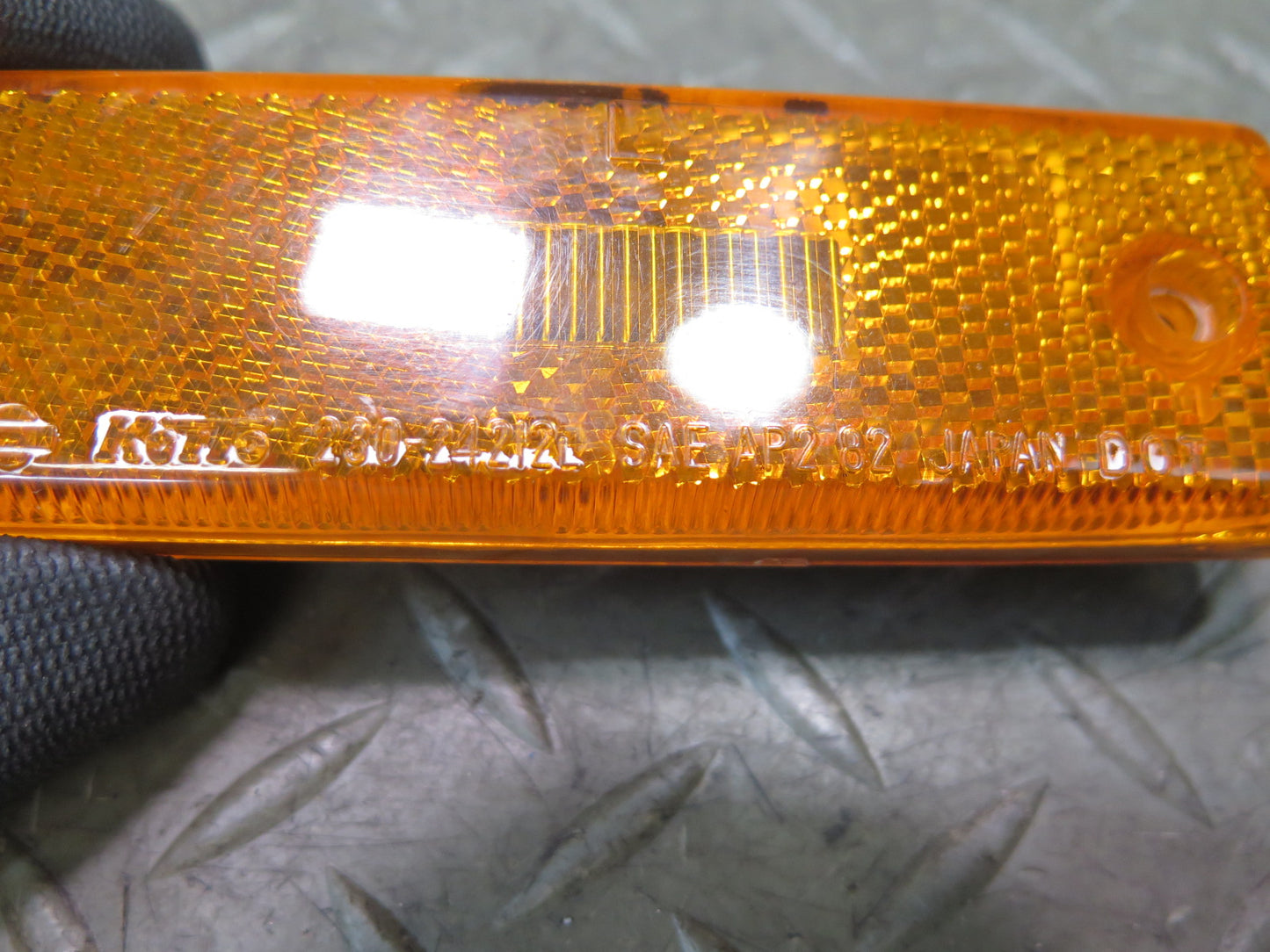 84-86 Nissan Z31 300ZX Front Left Driver Side Marker Light Lamp 230-24212 OEM