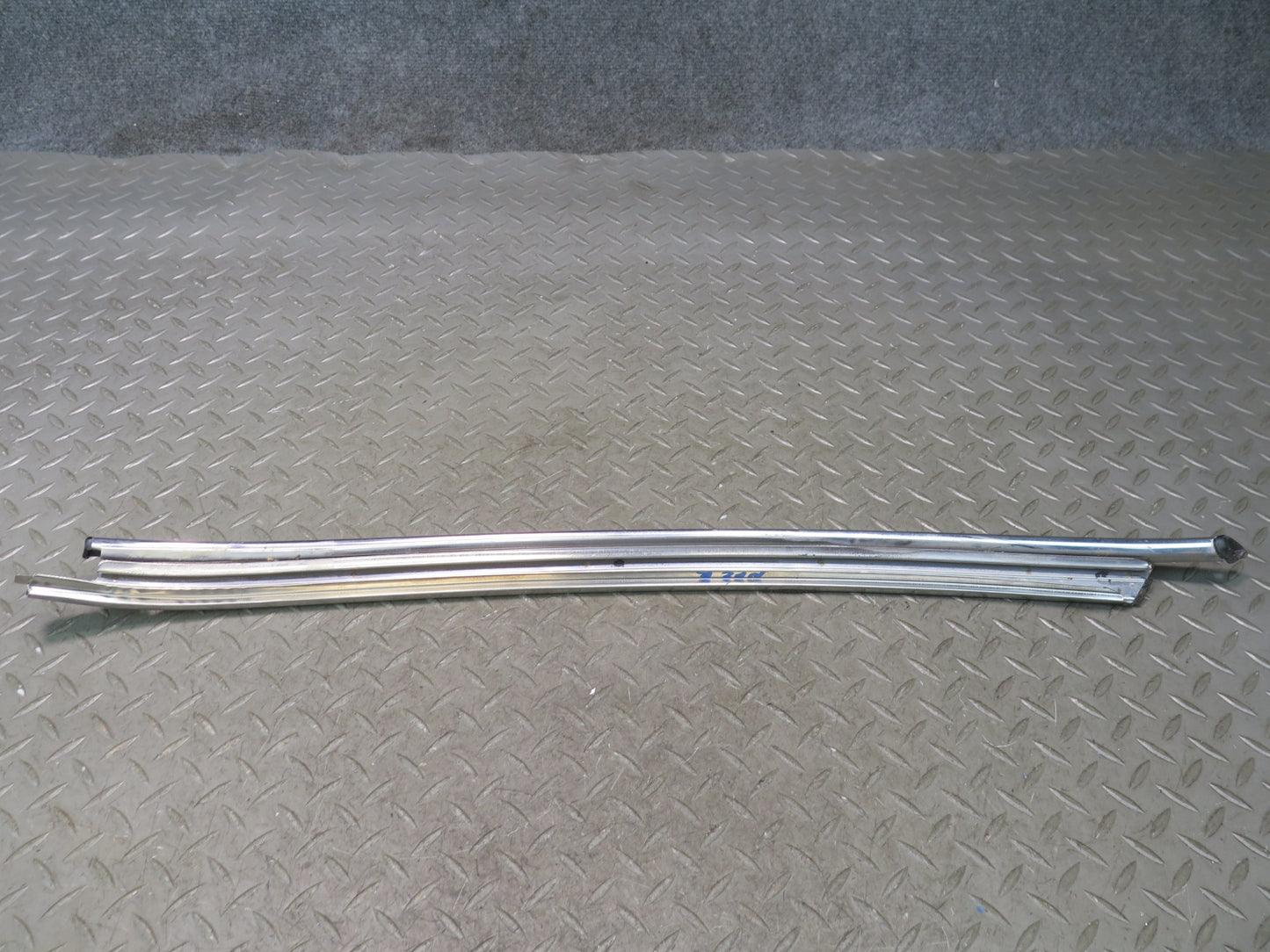 84-86 Nissan Z31 300ZX 2+0 A & B Pillar T-top Chrome Trim Cover Molding Set