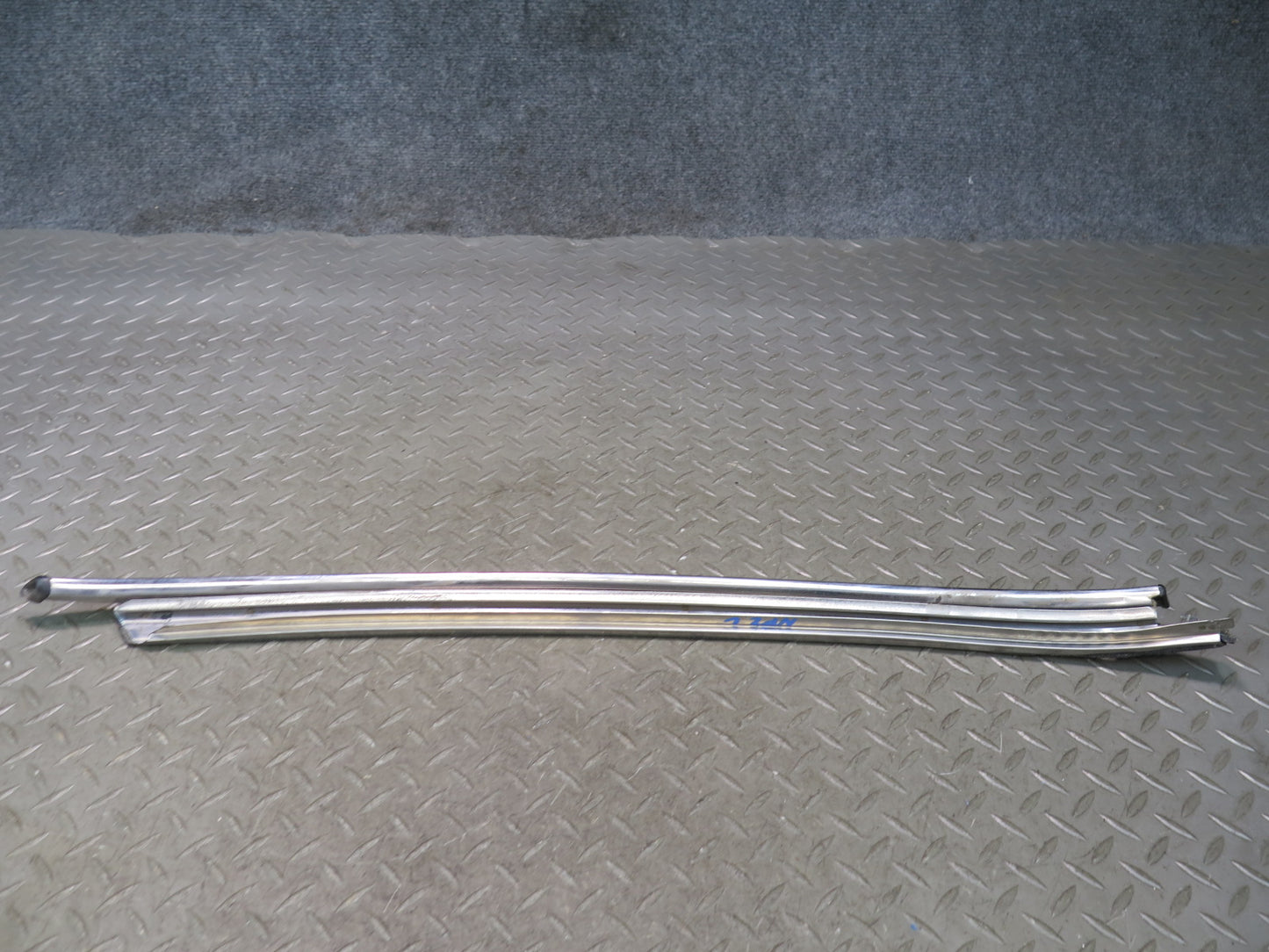 84-86 Nissan Z31 300ZX 2+0 A & B Pillar T-top Chrome Trim Cover Molding Set