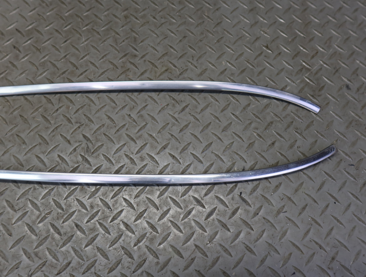 84-86 Nissan Z31 300ZX Front Windshield Chrome Trim Molding Cover Set OEM