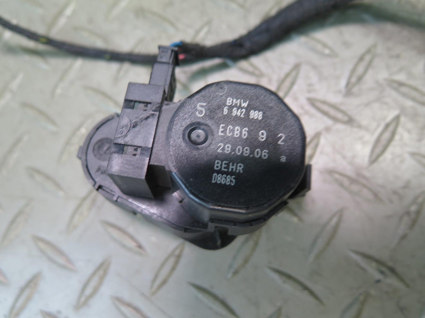 2006-2010 BMW E63 E64 M6 A/C Heater Flap Door Actuator Motor Wiring Set