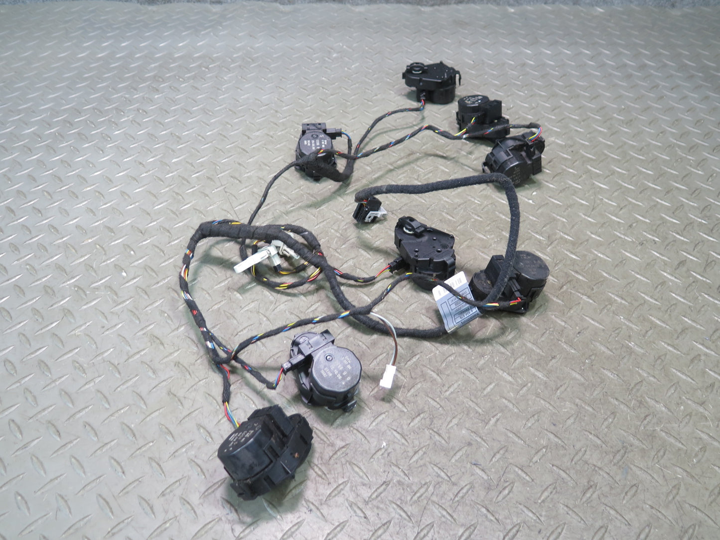 2006-2010 BMW E63 E64 M6 A/C Heater Flap Door Actuator Motor Wiring Set