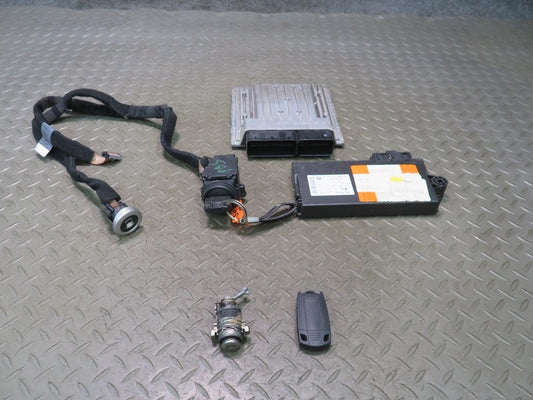 2007 BMW E63 E64 M6 S85 Engine ECU DME CAS3 Lock Cylinder Start Switch KEY Set