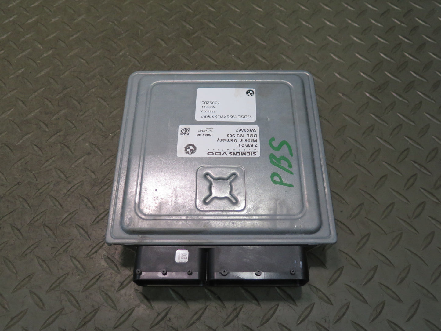 2007 BMW E63 E64 M6 S85 Engine ECU DME CAS3 Lock Cylinder Start Switch KEY Set