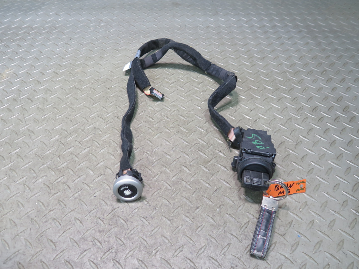 2007 BMW E63 E64 M6 S85 Engine ECU DME CAS3 Lock Cylinder Start Switch KEY Set