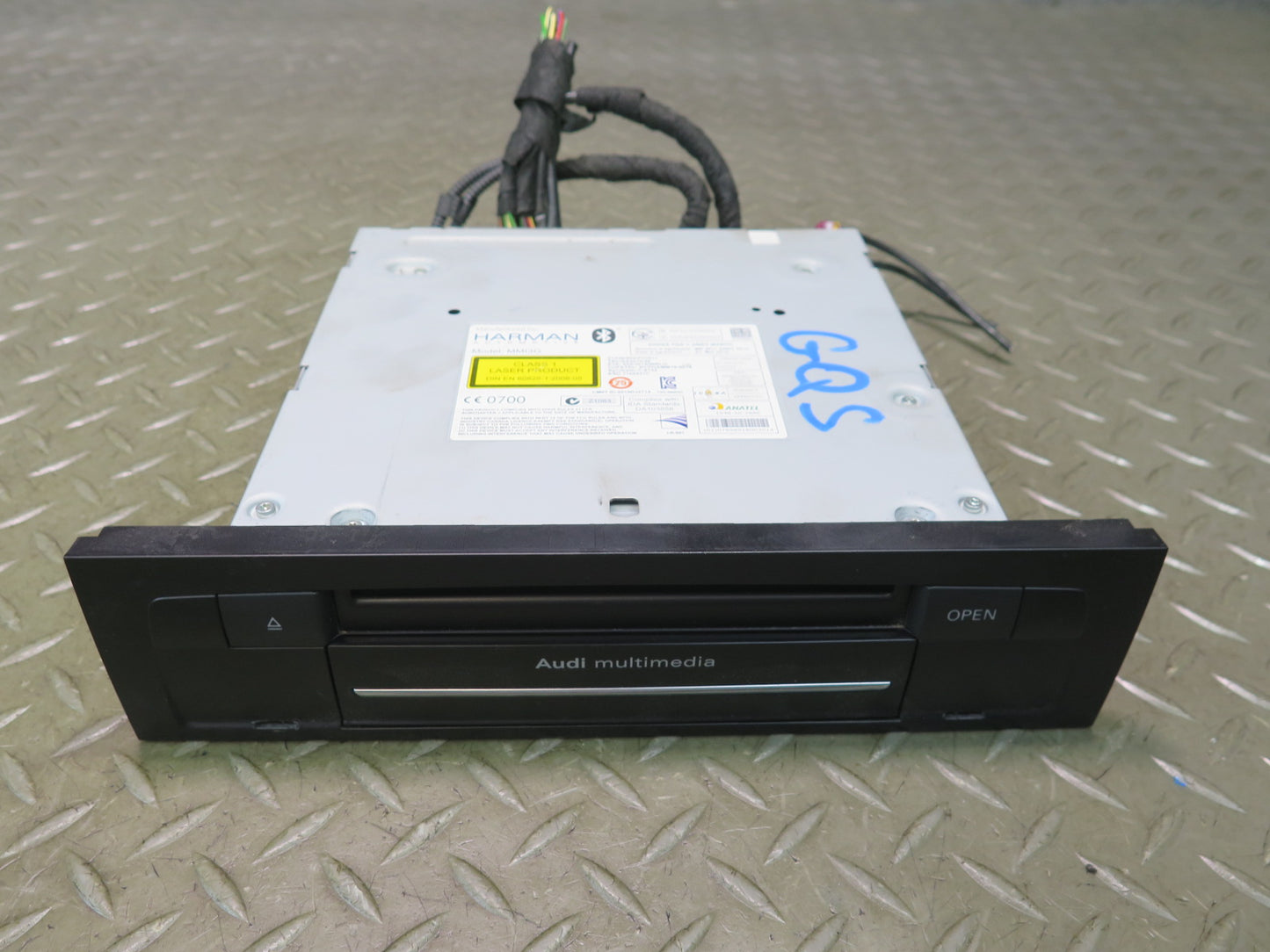 13-15 Audi 4L Q7 Dash MMI Multimedia Radio CD Player Head Unit 4L2035746E OEM