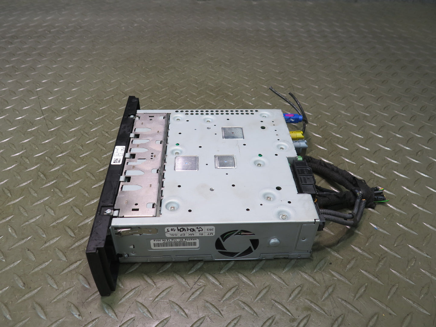13-15 Audi 4L Q7 Dash MMI Multimedia Radio CD Player Head Unit 4L2035746E OEM